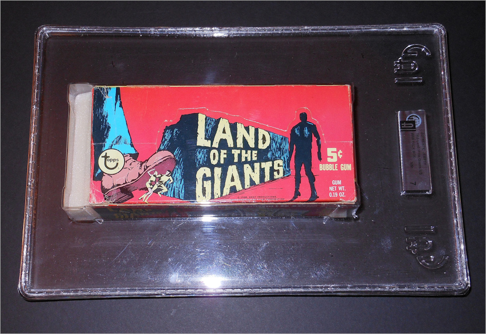 1968 Topps Test Land of the Giants Gum Card Box